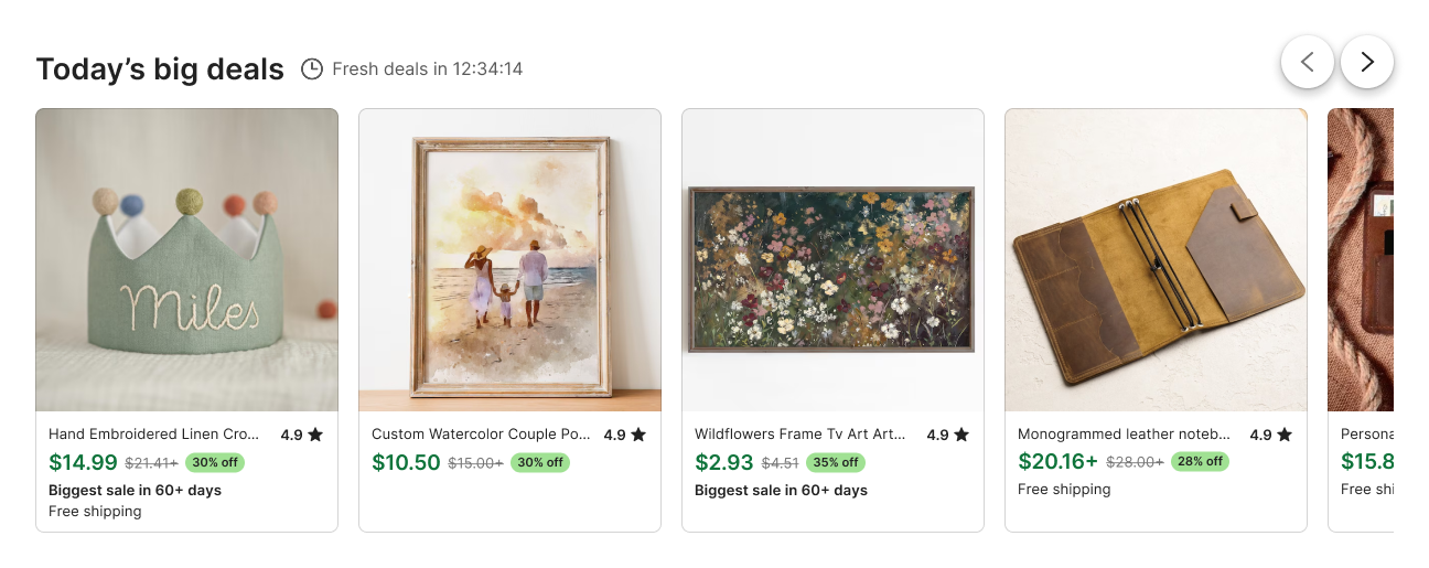 New module, daily deals